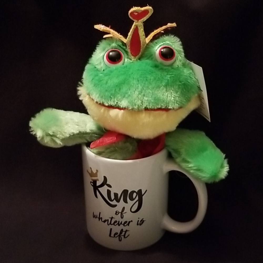 Frog King Mug & Plush